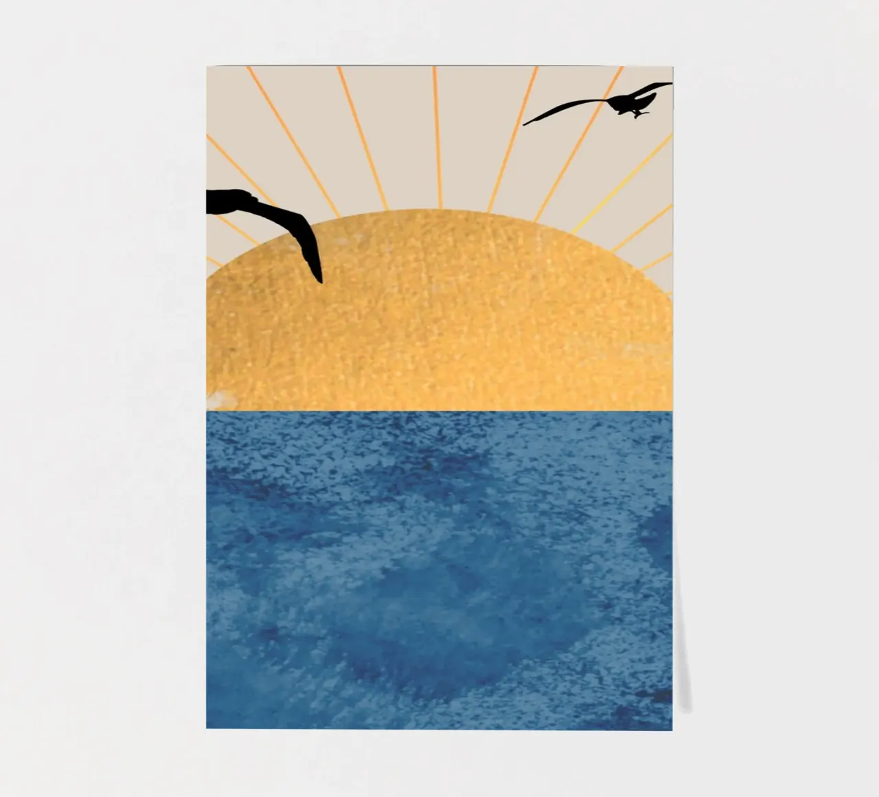 Sunset Flight sticker sheet by Wild Colors Gallery