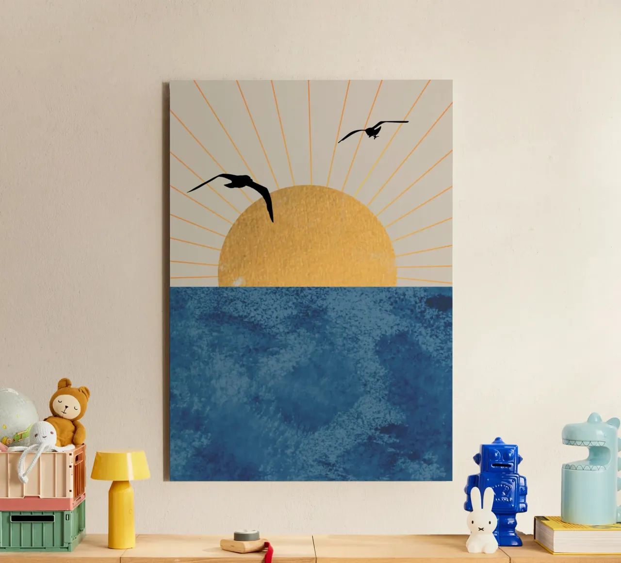 Sunset Flight forex plate by Wild Colors Gallery