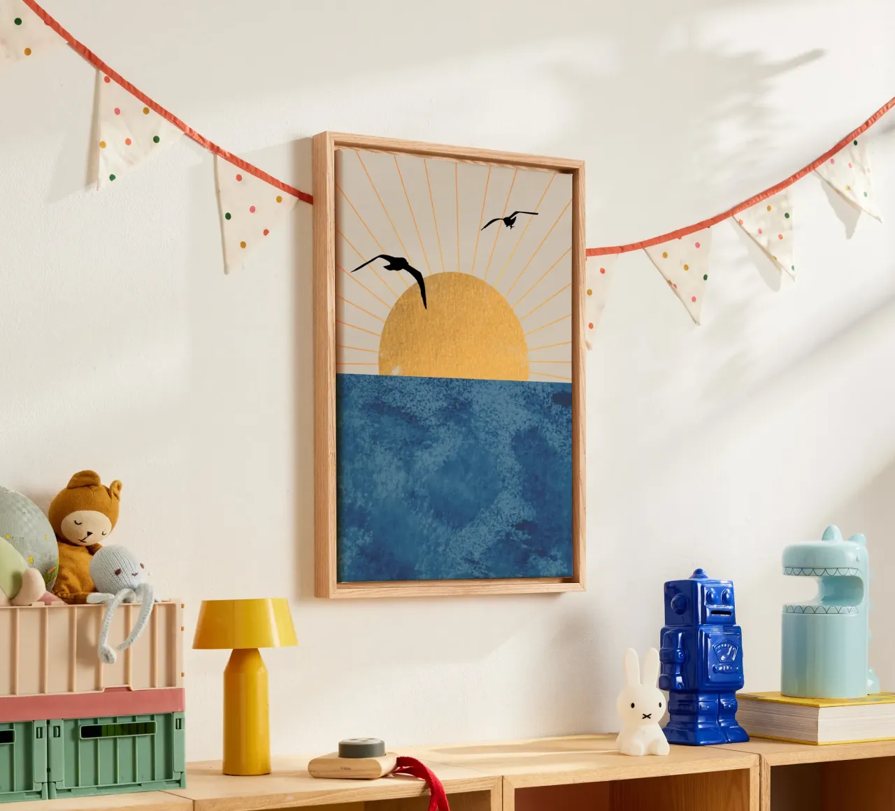 Sunset Flight canvas by Wild Colors Gallery