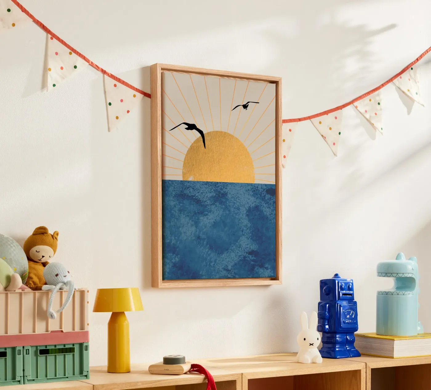 Sunset Flight canvas by Wild Colors Gallery