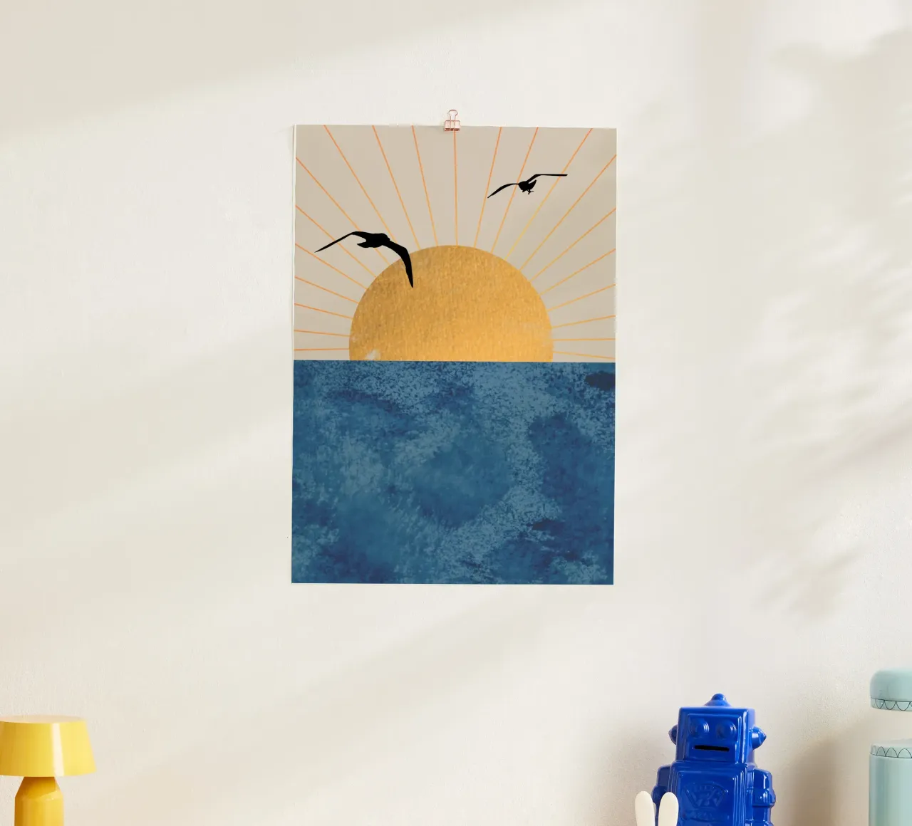 Sunset Flight poster by Wild Colors Gallery