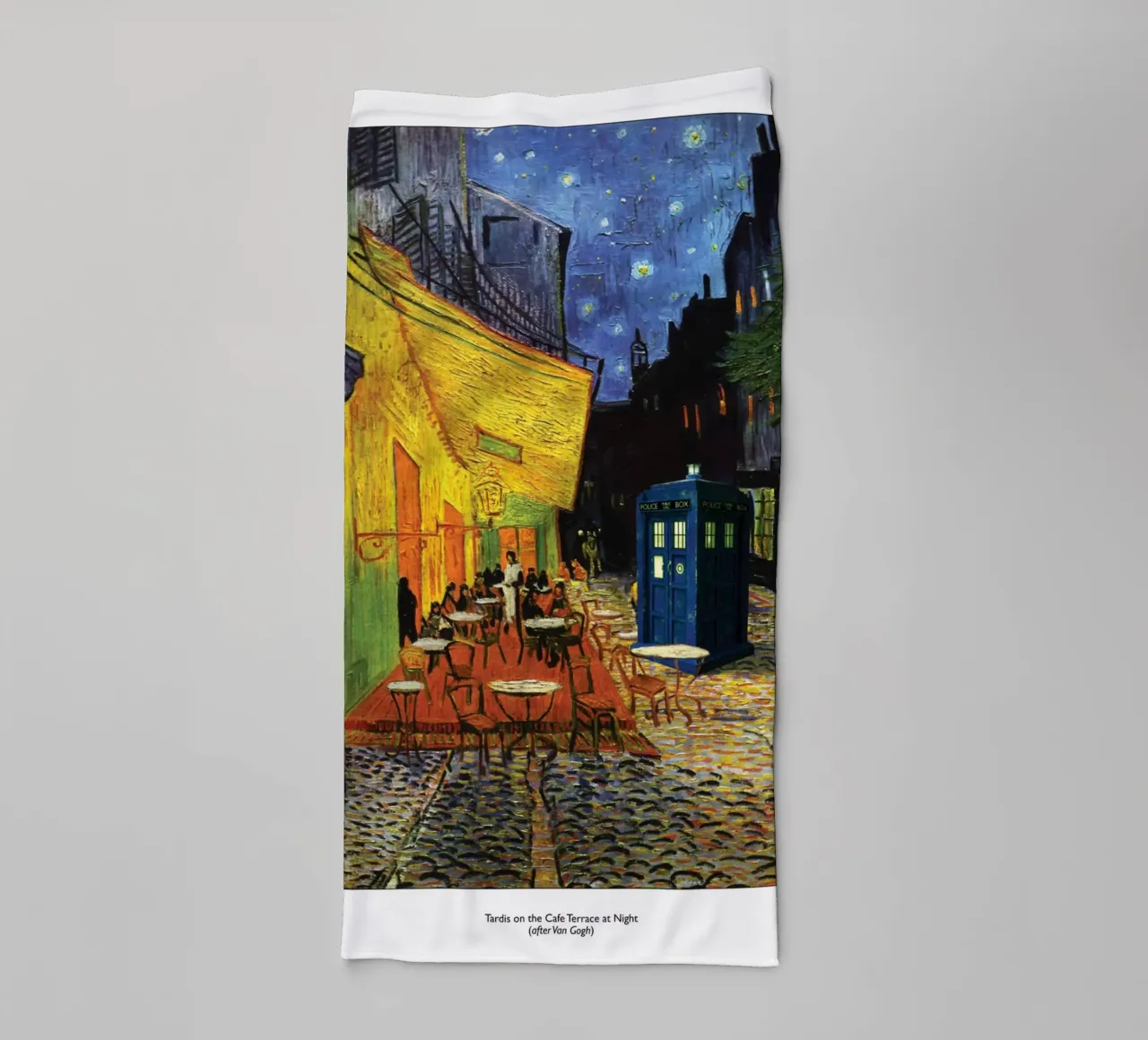 Sci Fi Mashup Print - Van Gogh towel by Mashtup