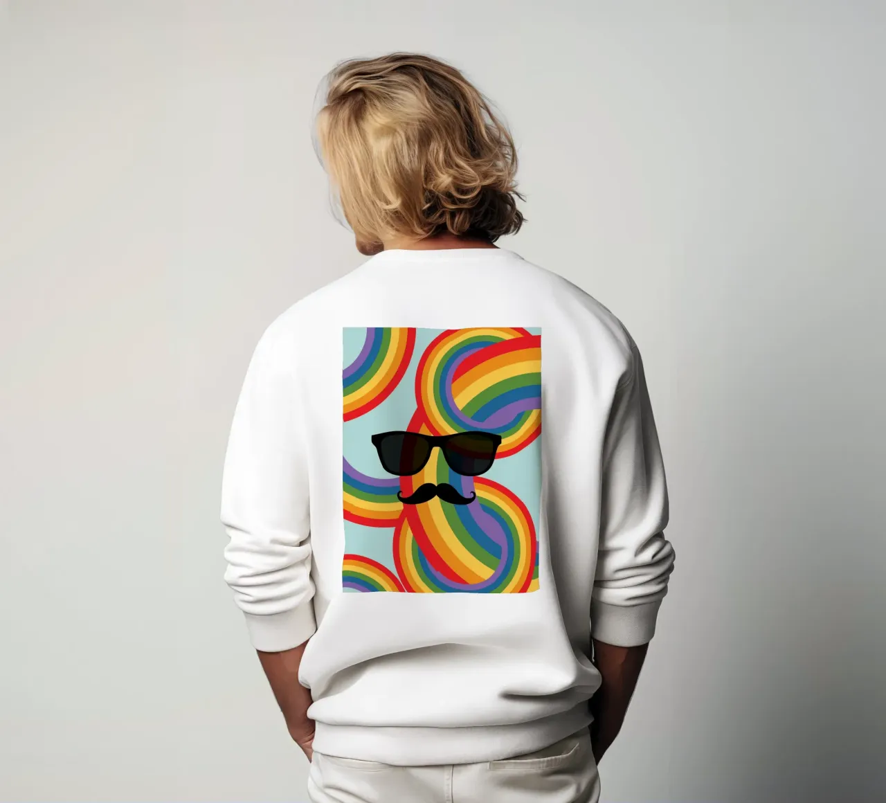 Specifiche dell'arcobaleno felpa da The Little Animals Club