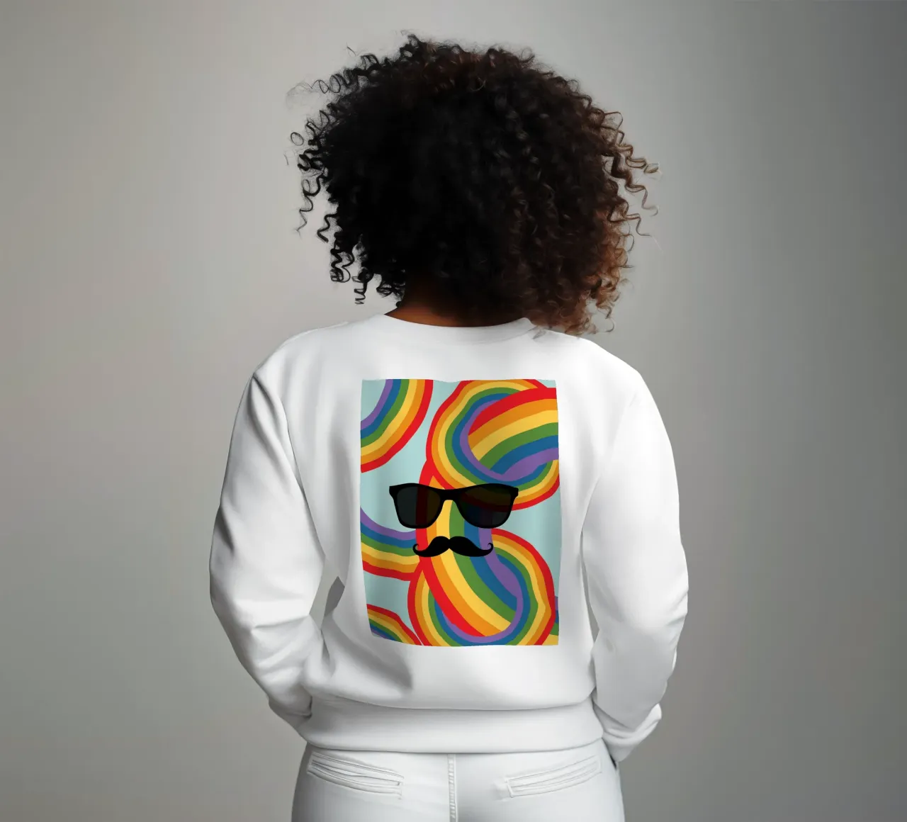 Specifiche dell'arcobaleno felpa da The Little Animals Club