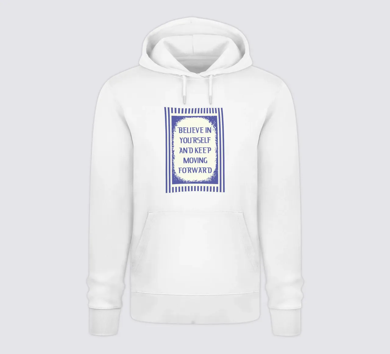 credere in se stessi felpa con cappuccio da rapunsell