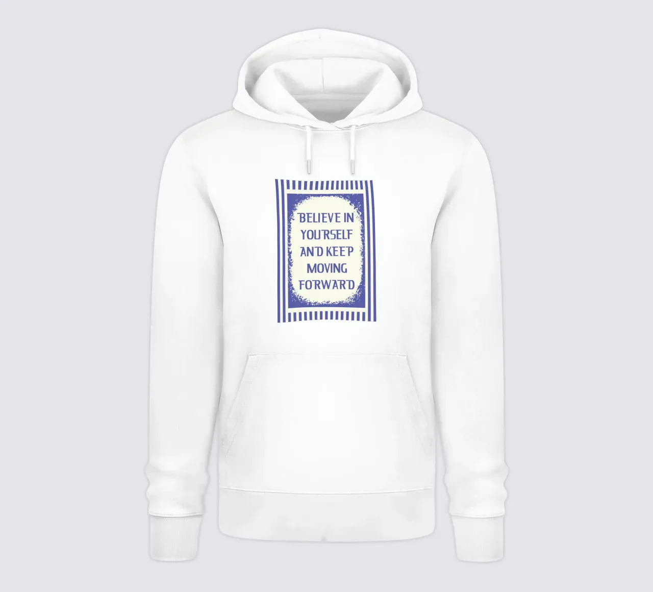 credere in se stessi felpa con cappuccio da rapunsell