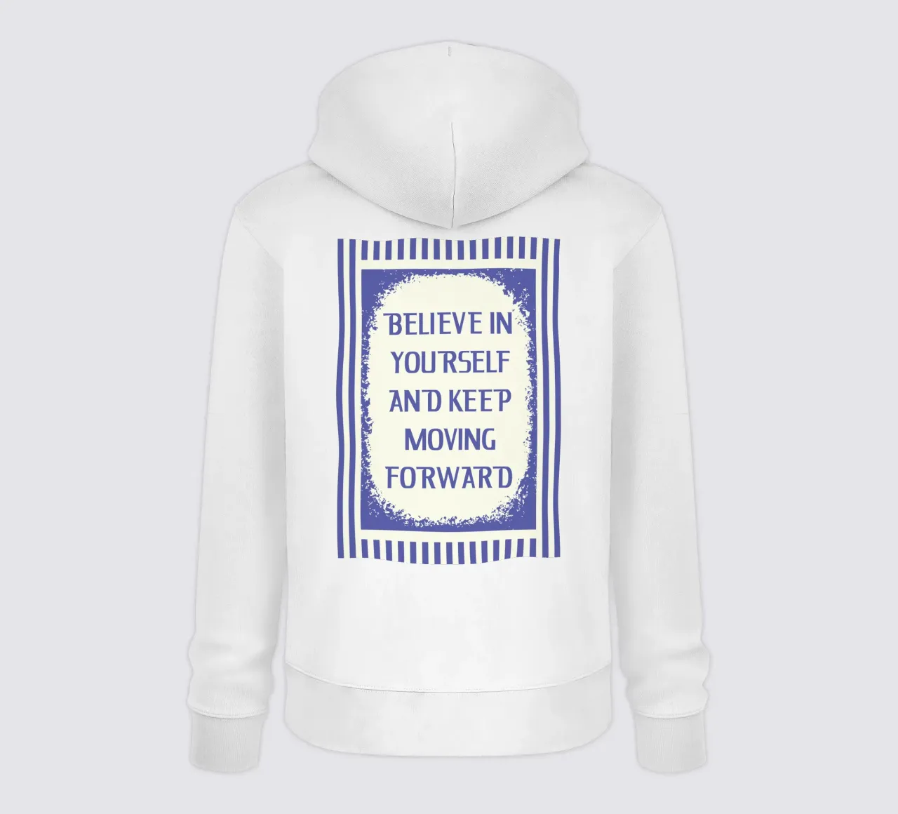 credere in se stessi felpa con cappuccio da rapunsell