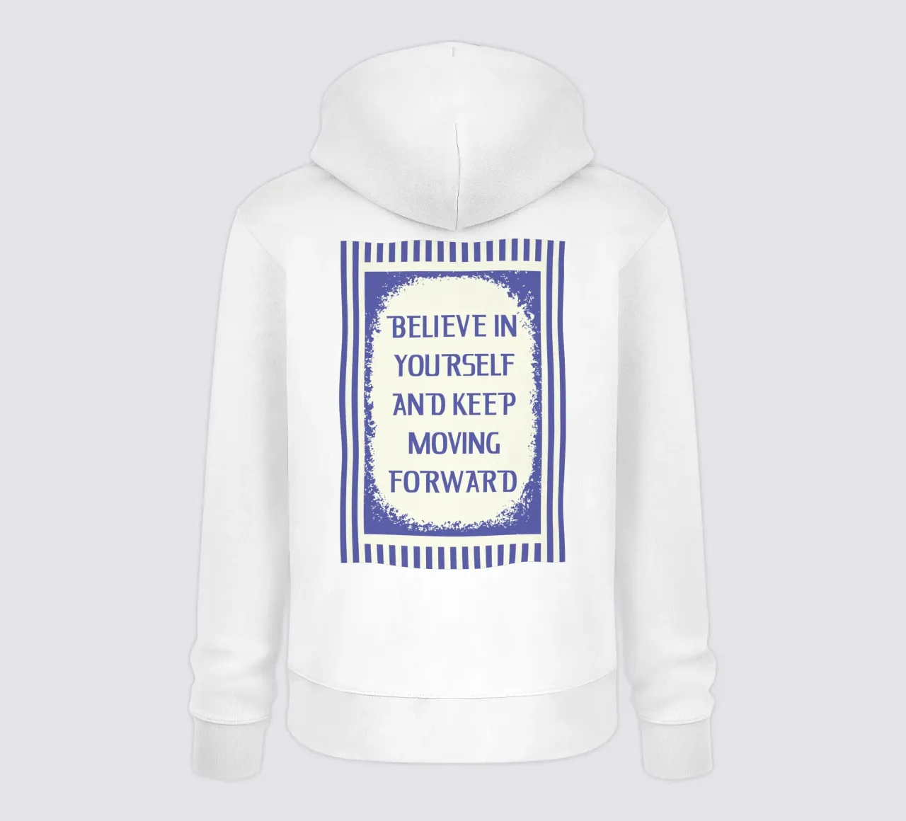 credere in se stessi felpa con cappuccio da rapunsell