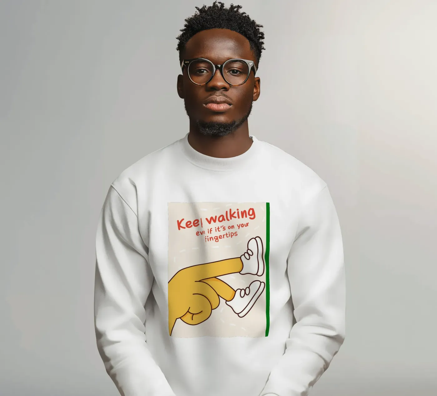 keep walking felpa da rapunsell