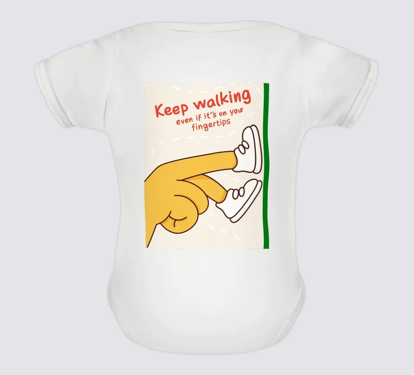 continuare a camminare body neonato maniche corte da rapunsell