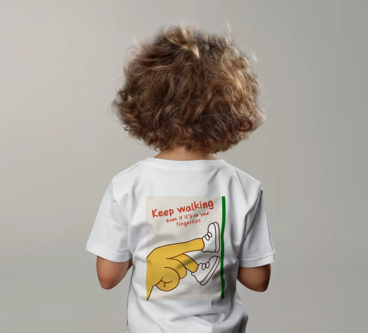 continuare a camminare maglietta neonato da rapunsell