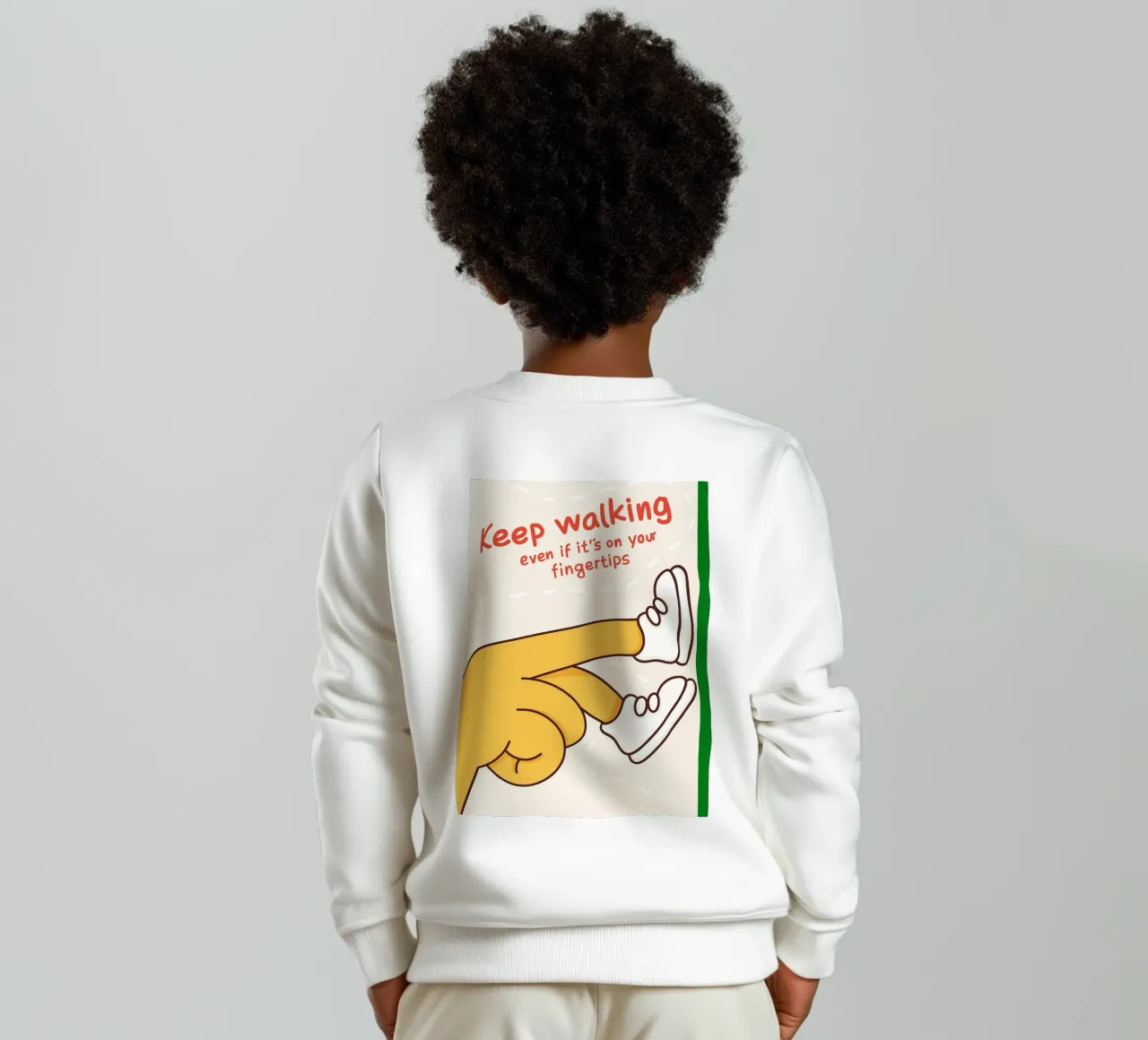 continuare a camminare felpa bambino da rapunsell