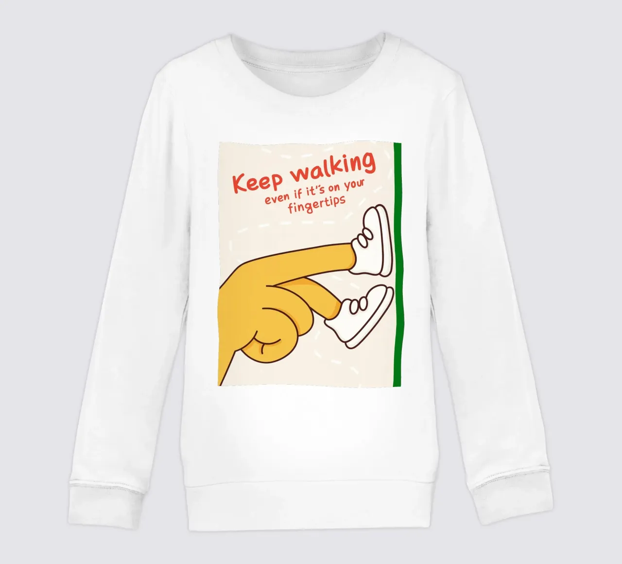 continuare a camminare felpa bambino da rapunsell