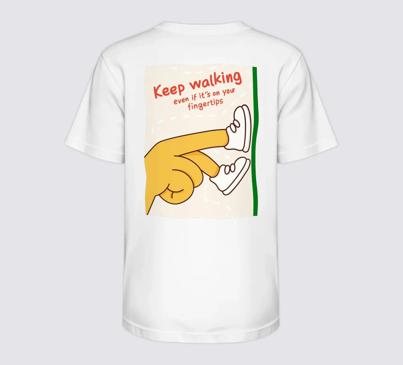 keep walking t-shirt enfant de rapunsell
