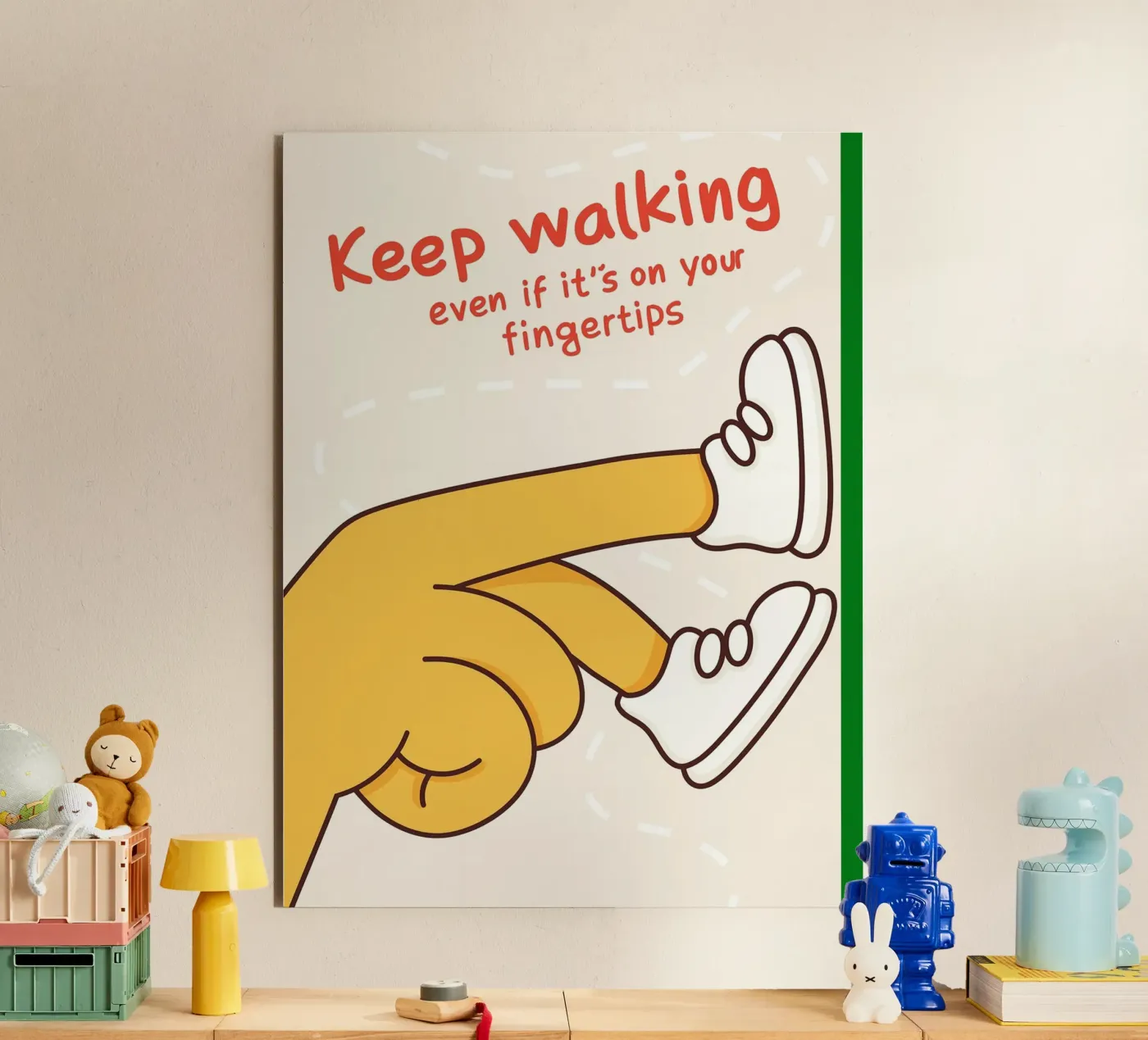 keep walking Forex-Platte von rapunsell
