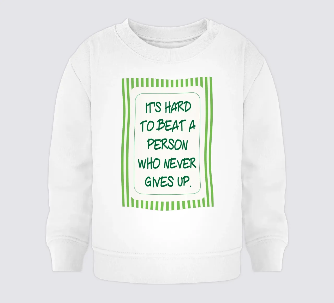 è difficile battere una persona felpa neonato da rapunsell