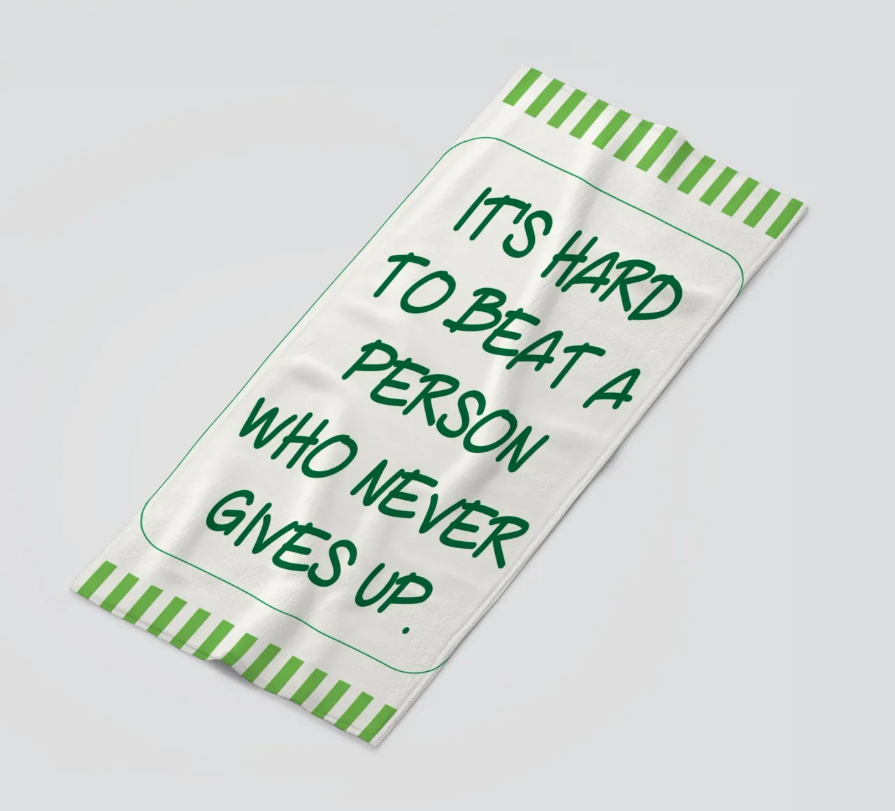 è difficile battere una persona telo mare da rapunsell