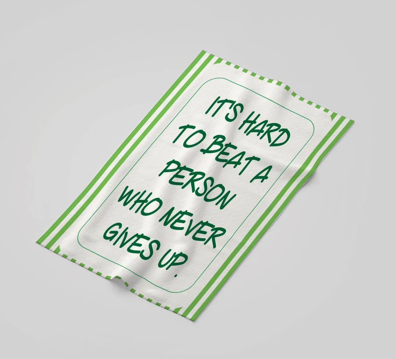 è difficile battere una persona telo mare da rapunsell