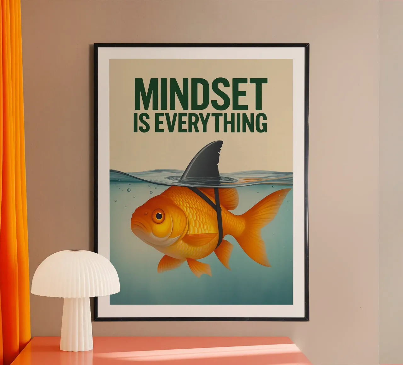 mindset is everything poster by rapunsell