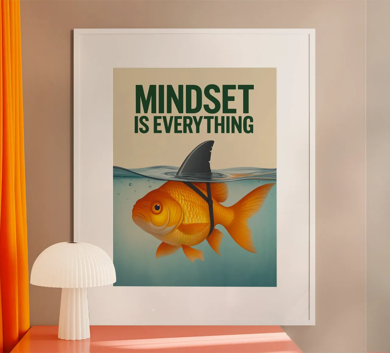 mindset is everything poster by rapunsell