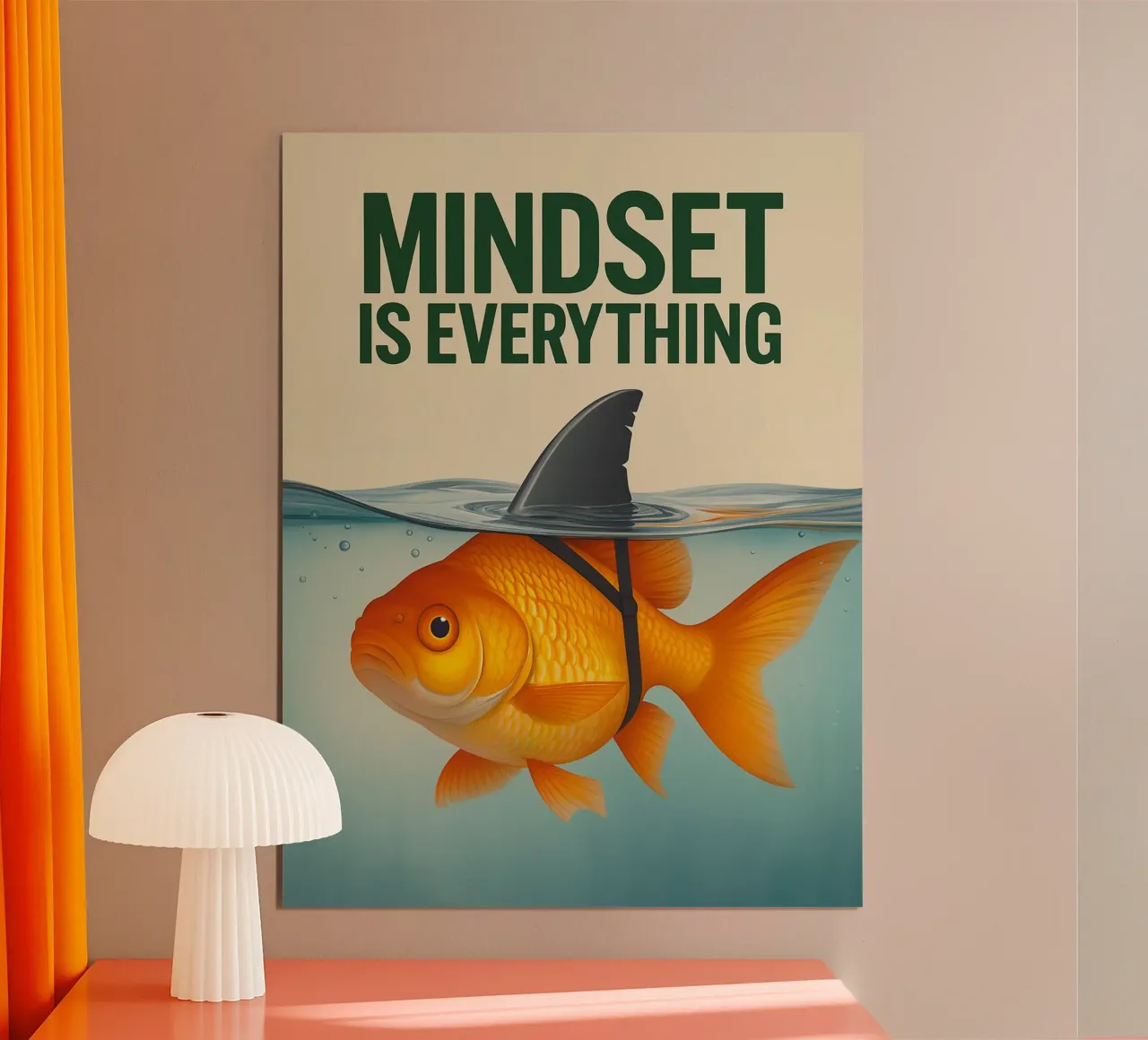 mindset is everything poster by rapunsell