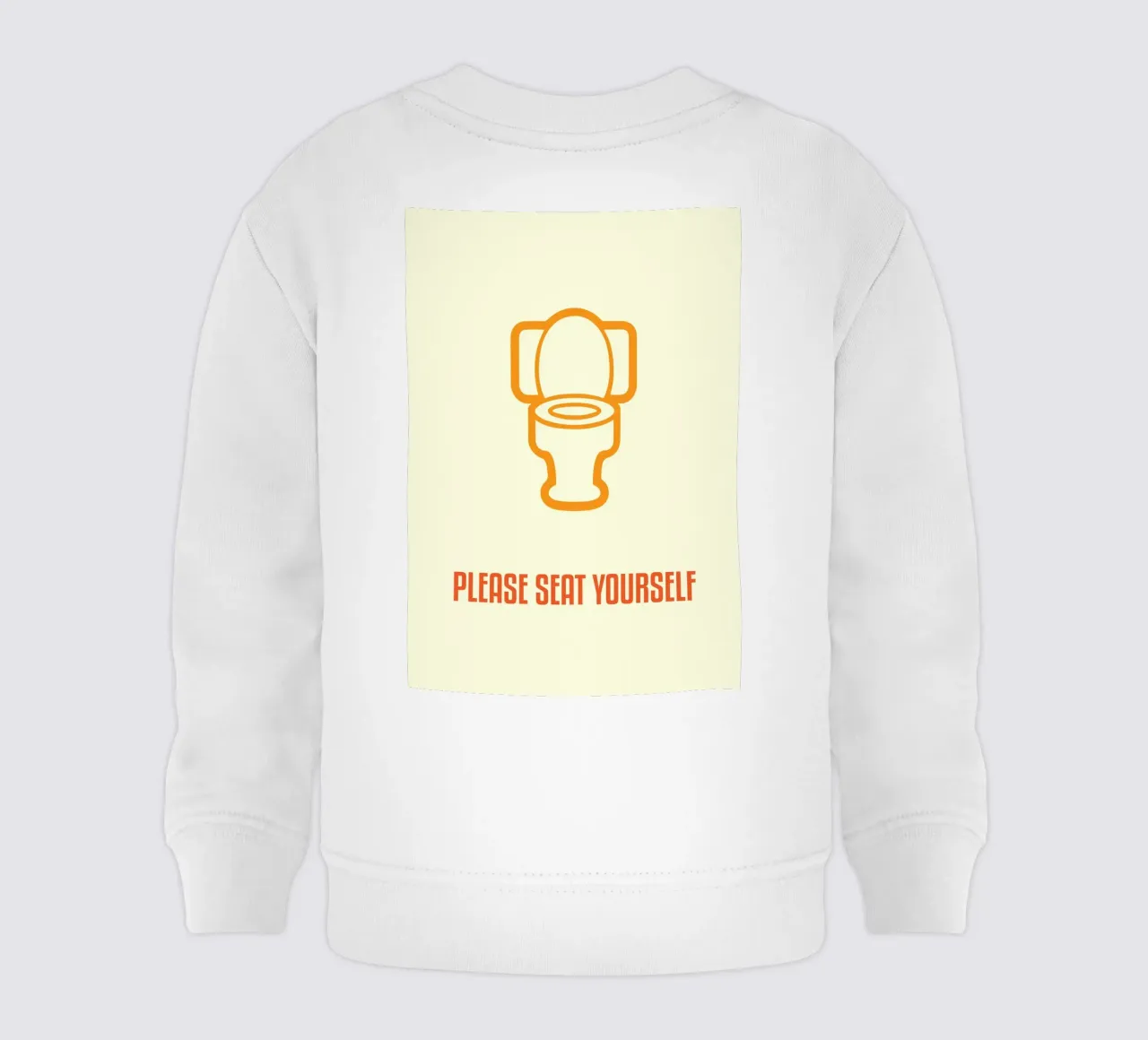 SI PREGA DI SEDERSI felpa neonato da rapunsell