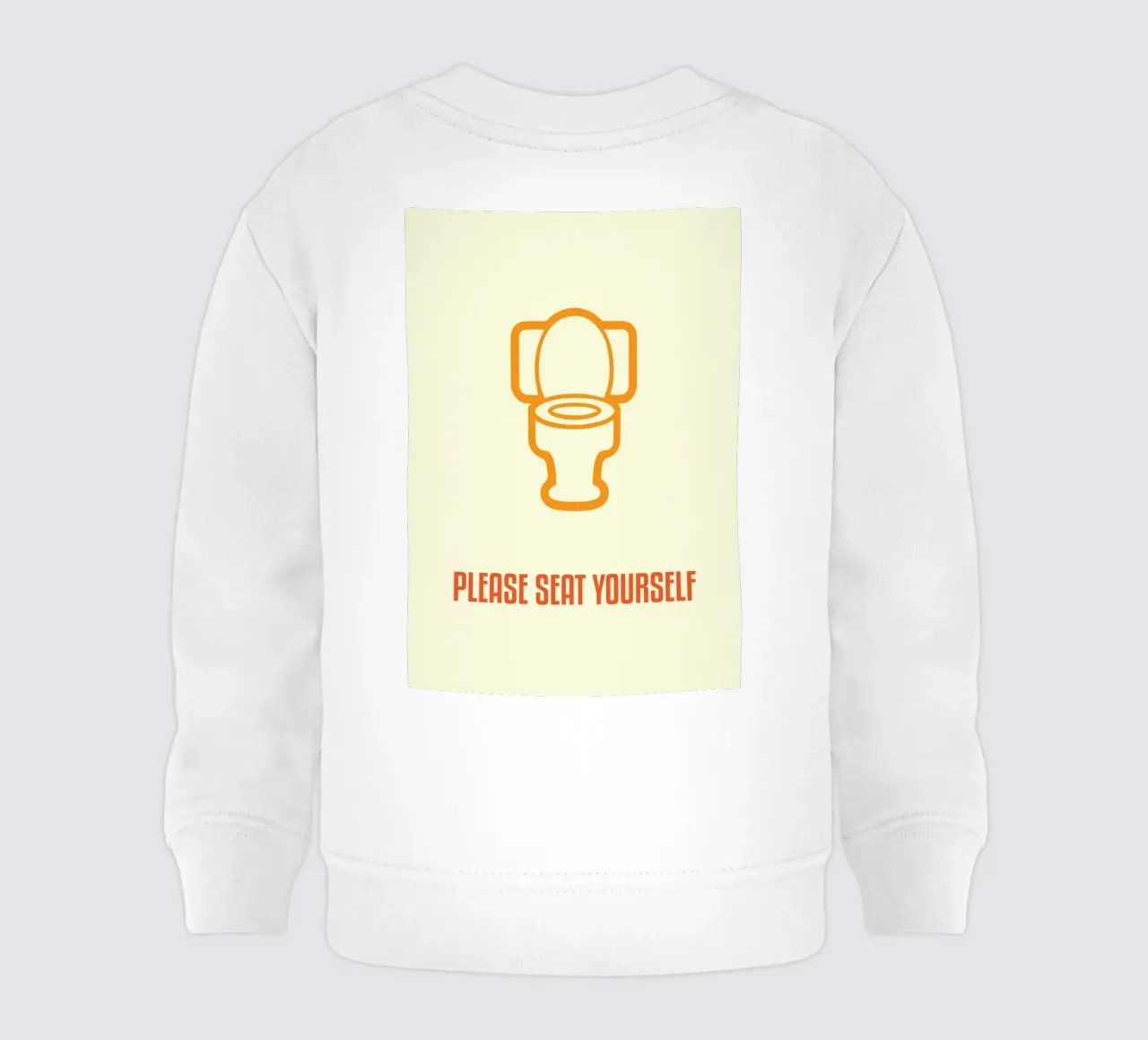 SI PREGA DI SEDERSI felpa neonato da rapunsell