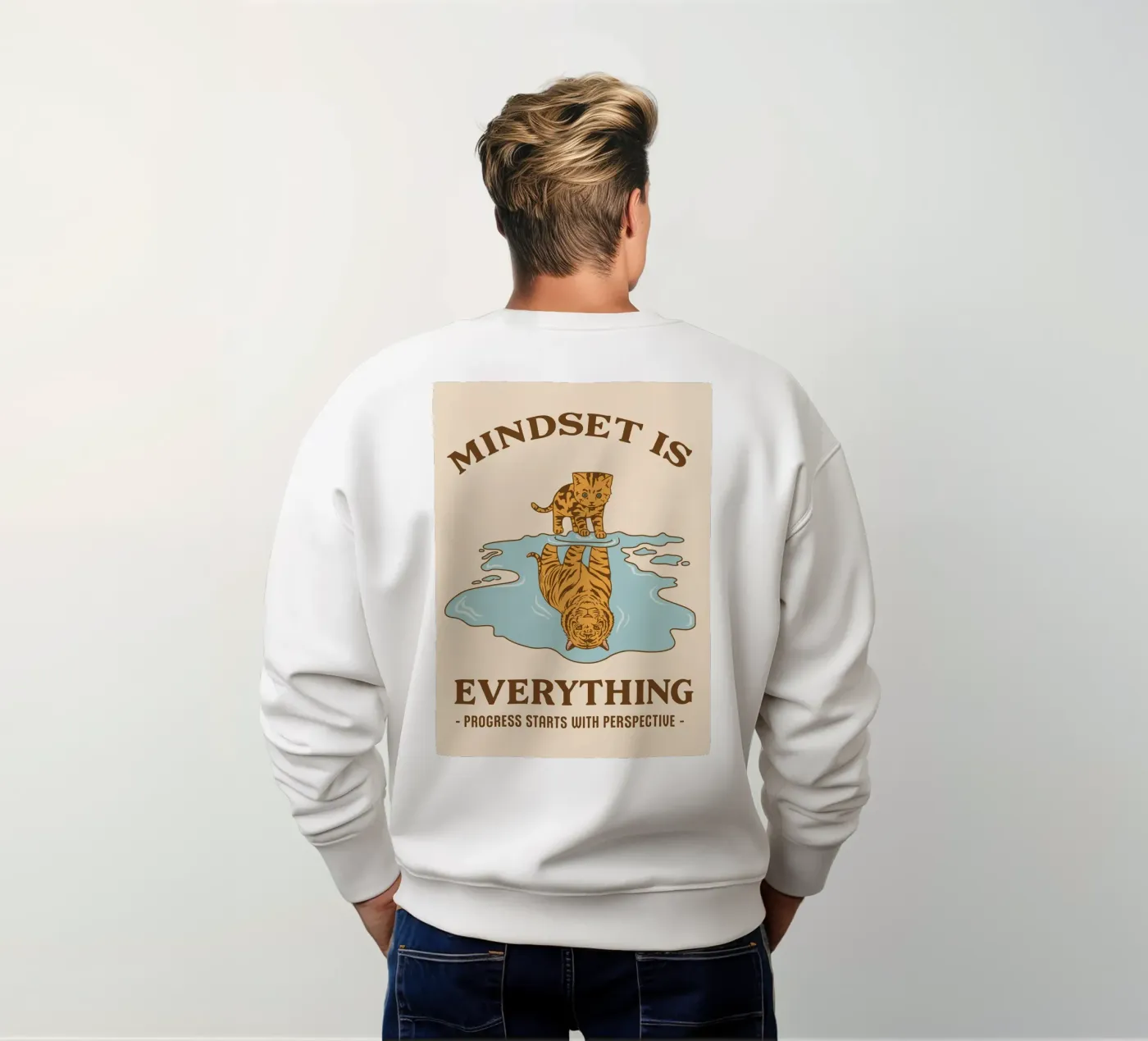 le progrès commence par la perspective sweat de rapunsell