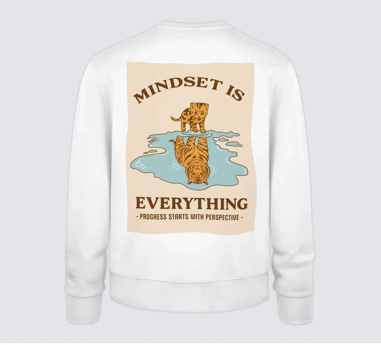 progress start with perspective felpa da rapunsell