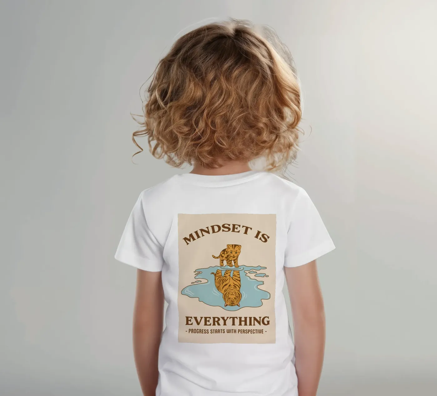 progress start with perspective t-shirt bambini da rapunsell