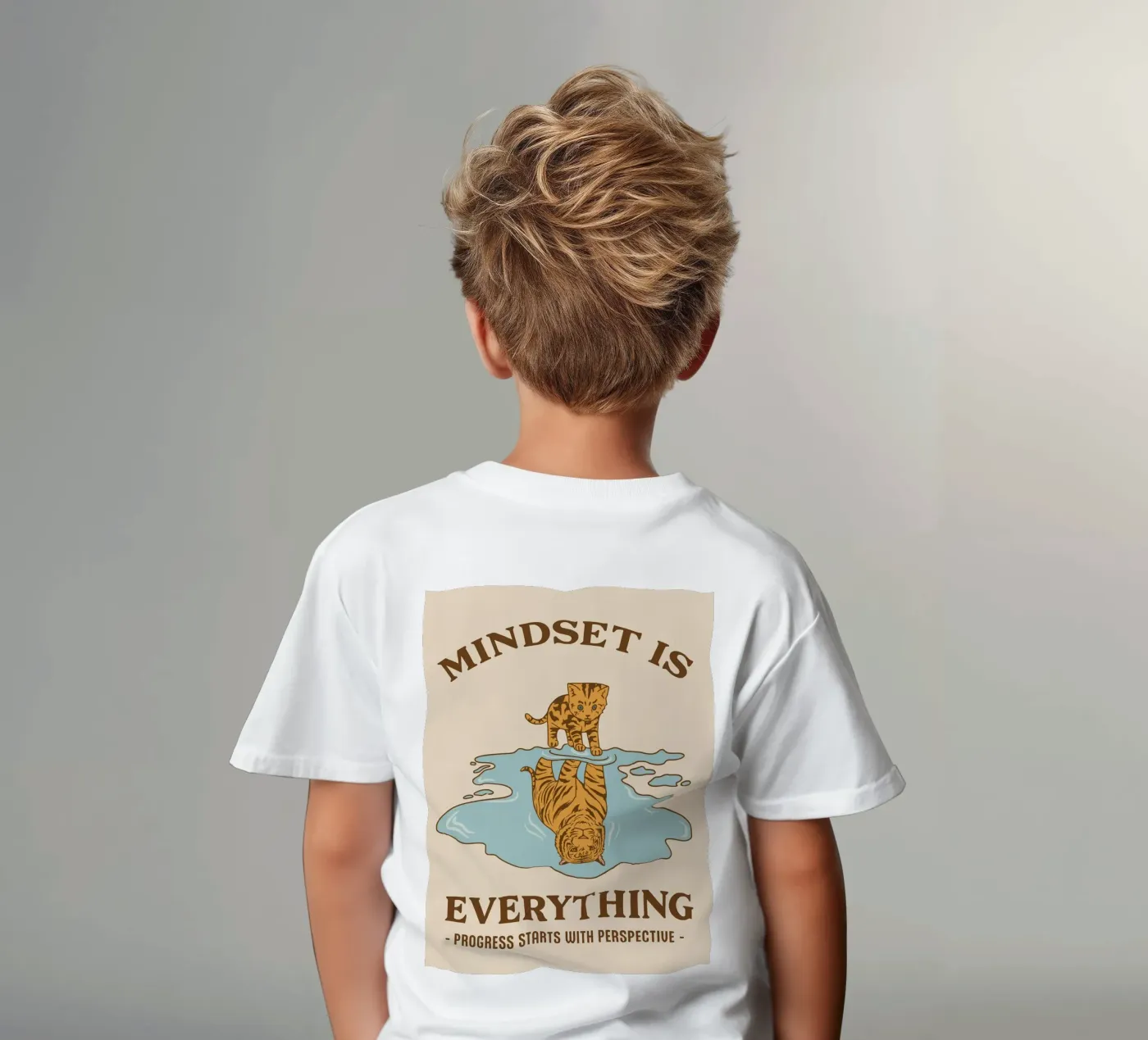 progress start with perspective t-shirt bambini da rapunsell