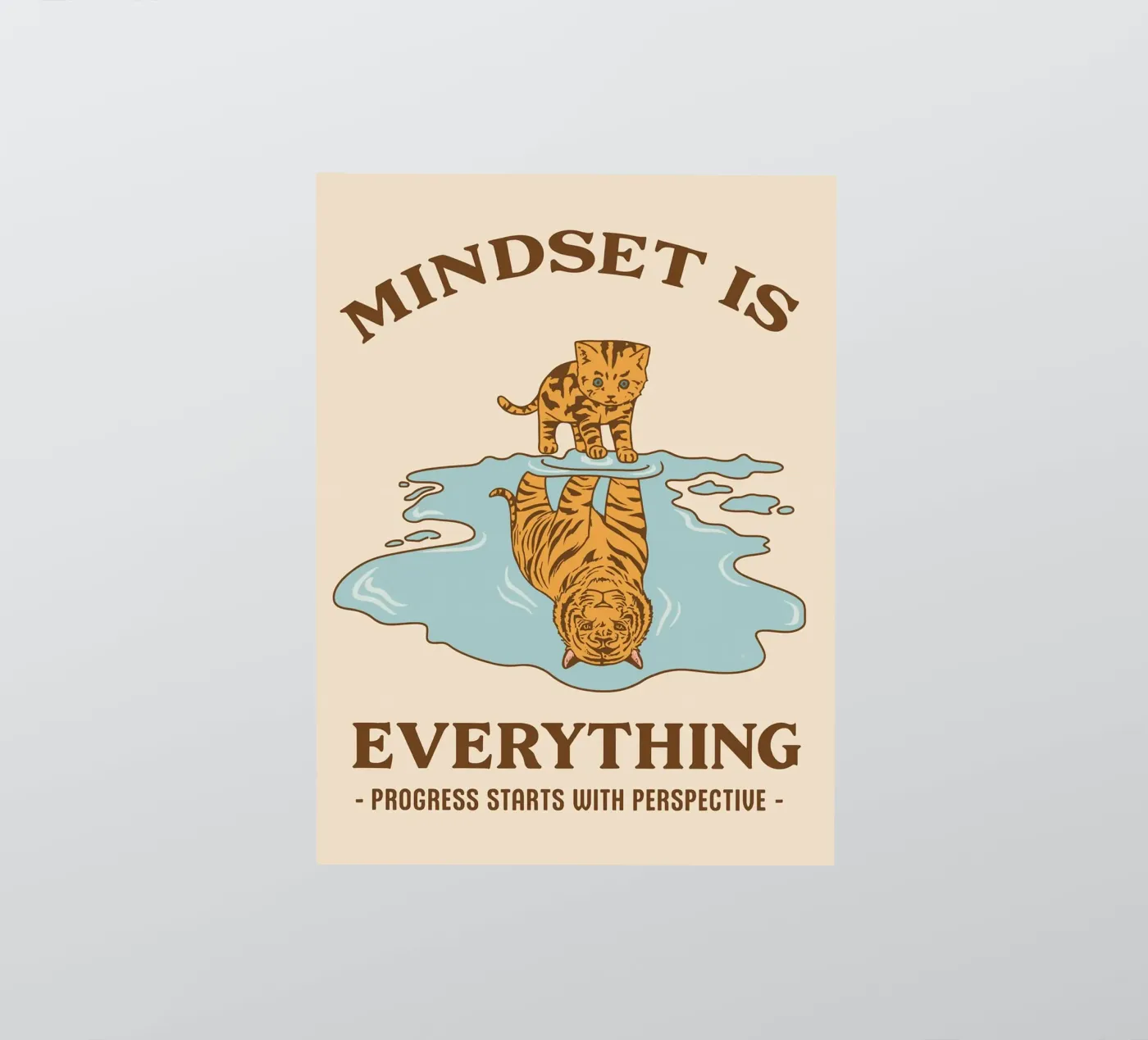 progress start with perspective sticker by rapunsell