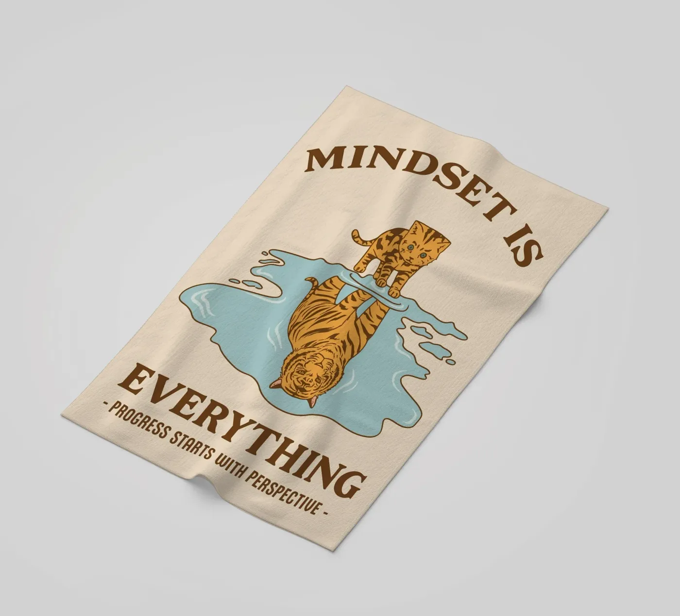 il progresso inizia con la prospettiva telo mare da rapunsell