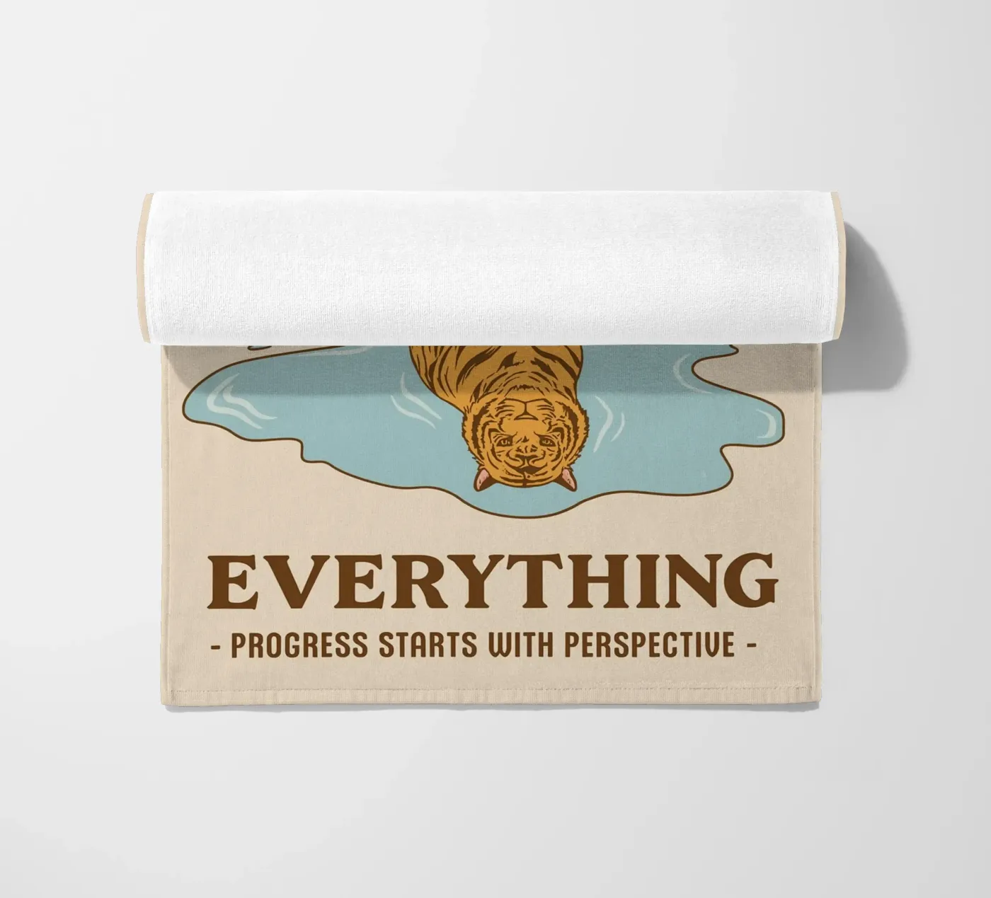 il progresso inizia con la prospettiva telo mare da rapunsell