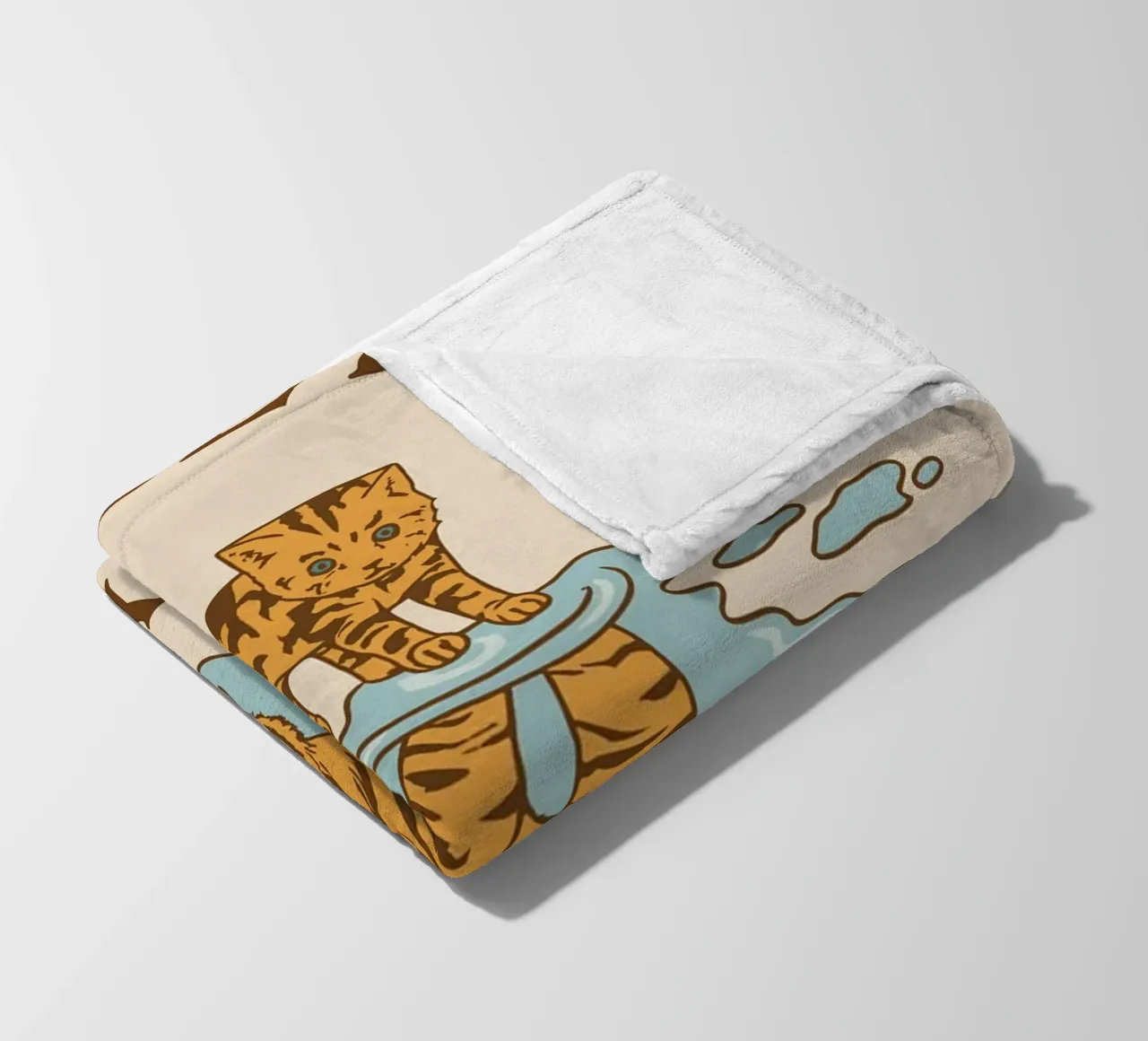 Fortschritt beginnt mit Perspektive Fleecedecke von rapunsell