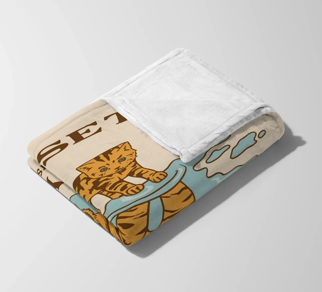 Fortschritt beginnt mit Perspektive Fleecedecke von rapunsell