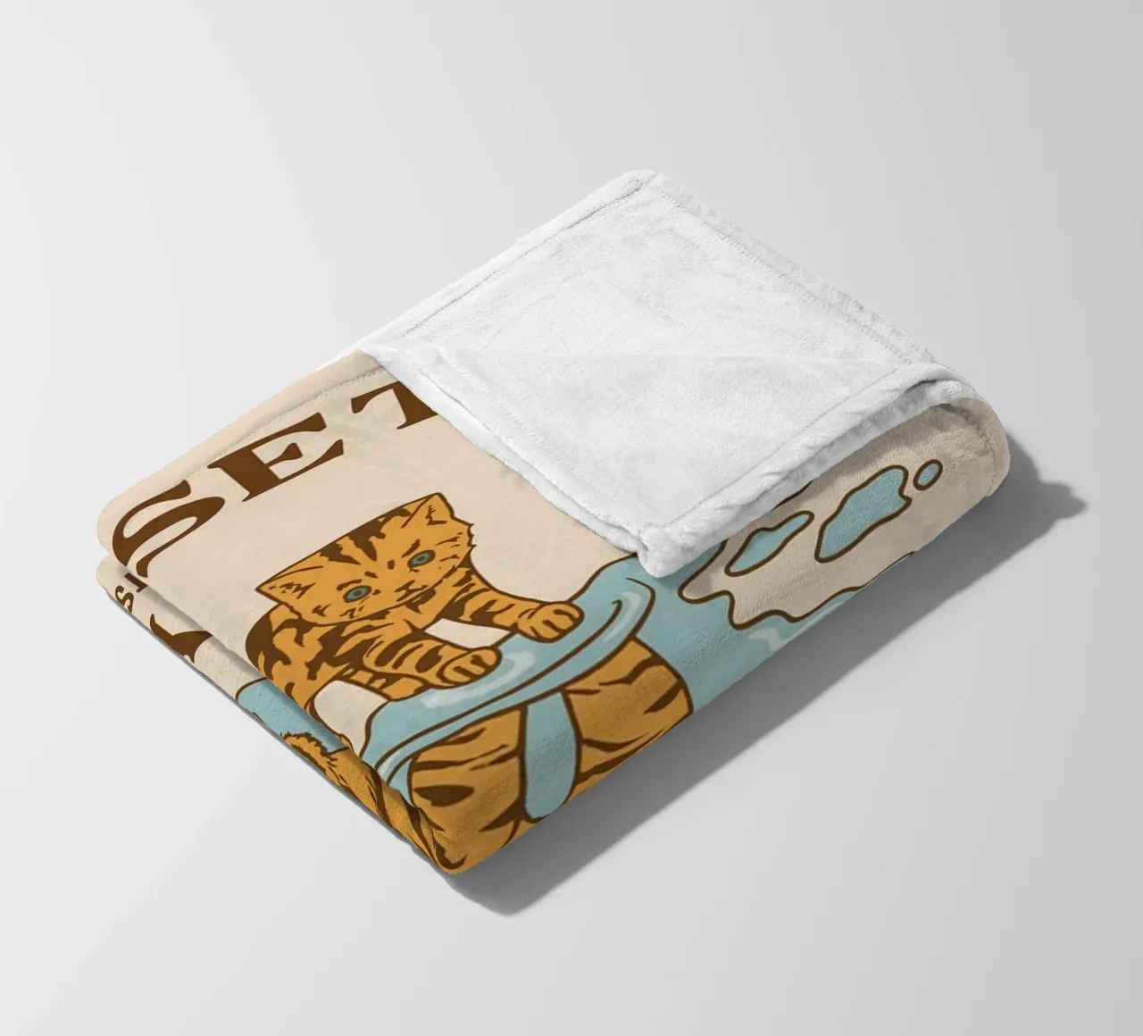 Fortschritt beginnt mit Perspektive Fleecedecke von rapunsell