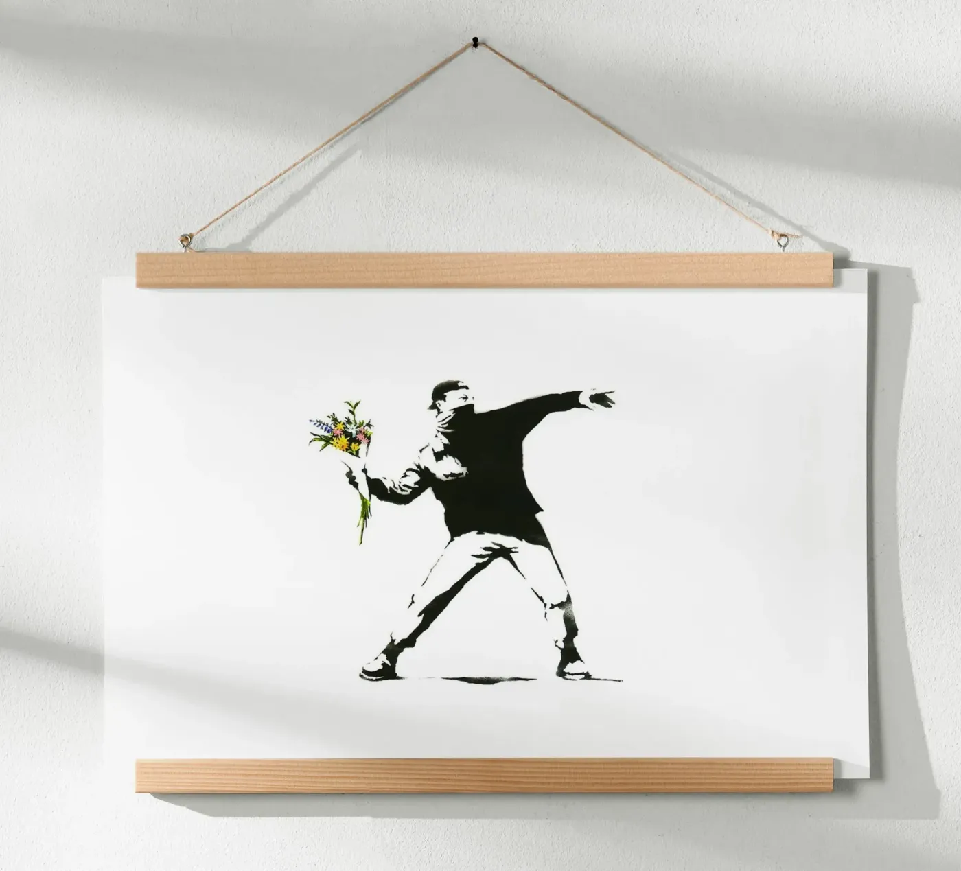 Flower Thrower poster by Harmony Gallery