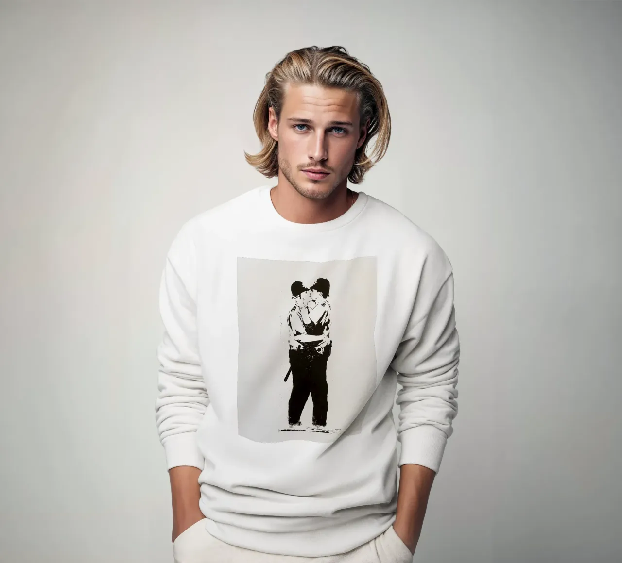 Baciare i peperoni felpa da Harmony Gallery