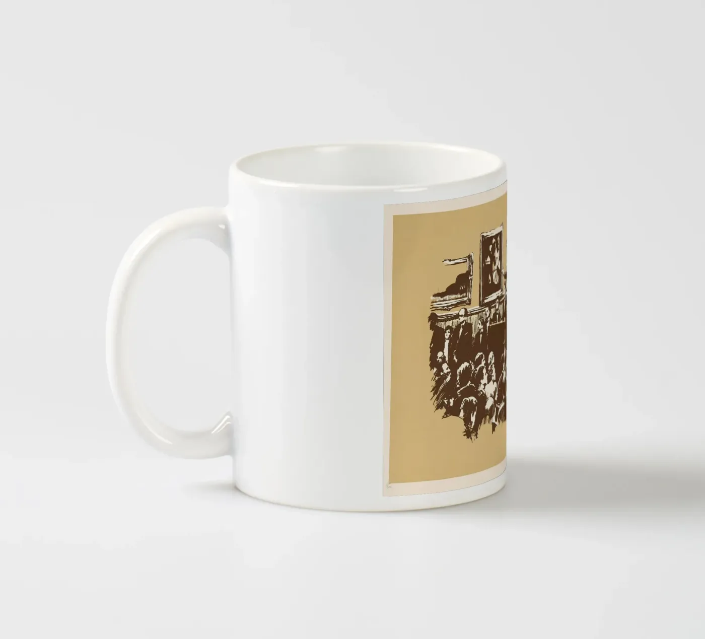 Morons ceramic mug by Harmony Gallery