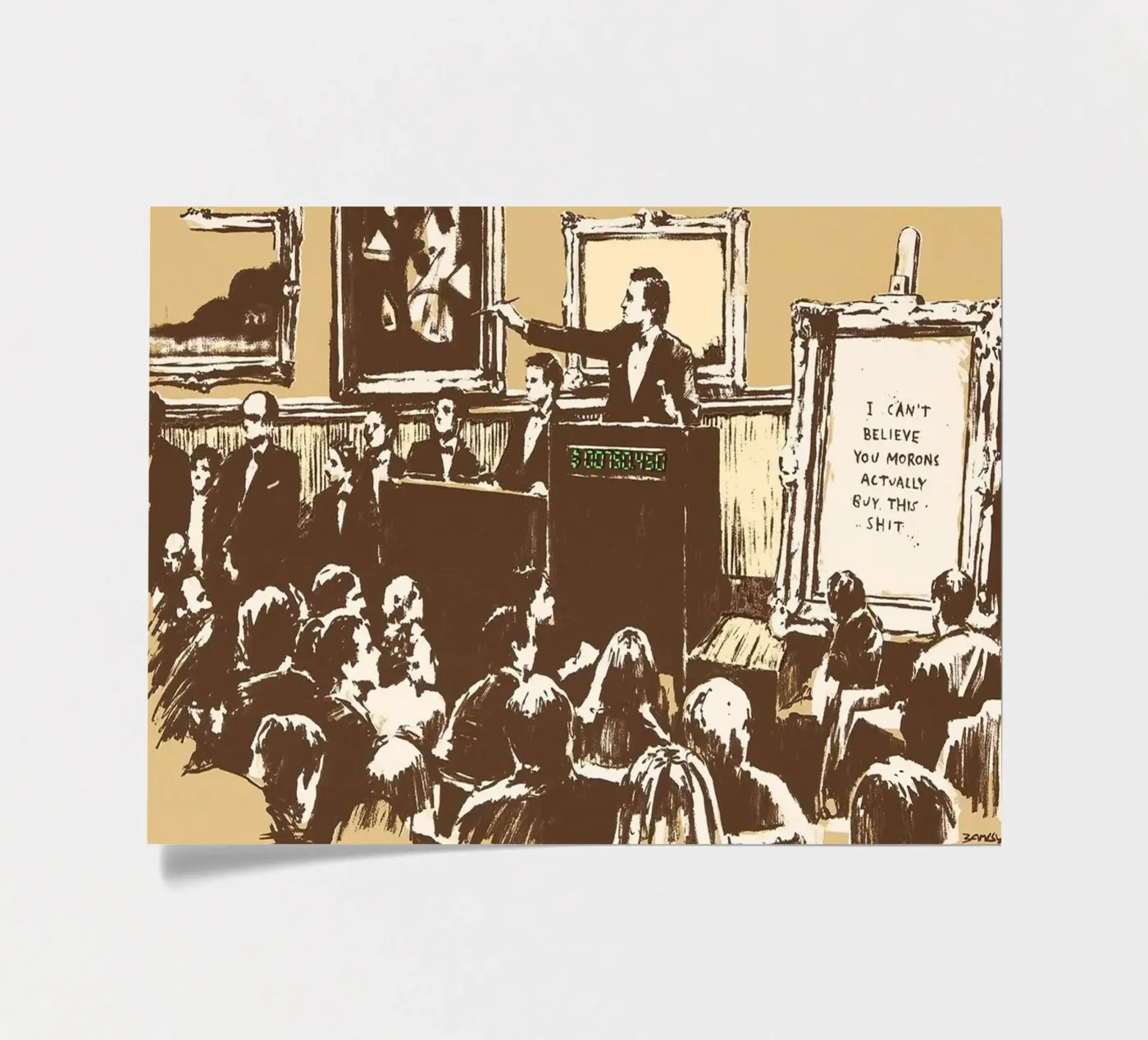 Morons sticker sheet by Harmony Gallery