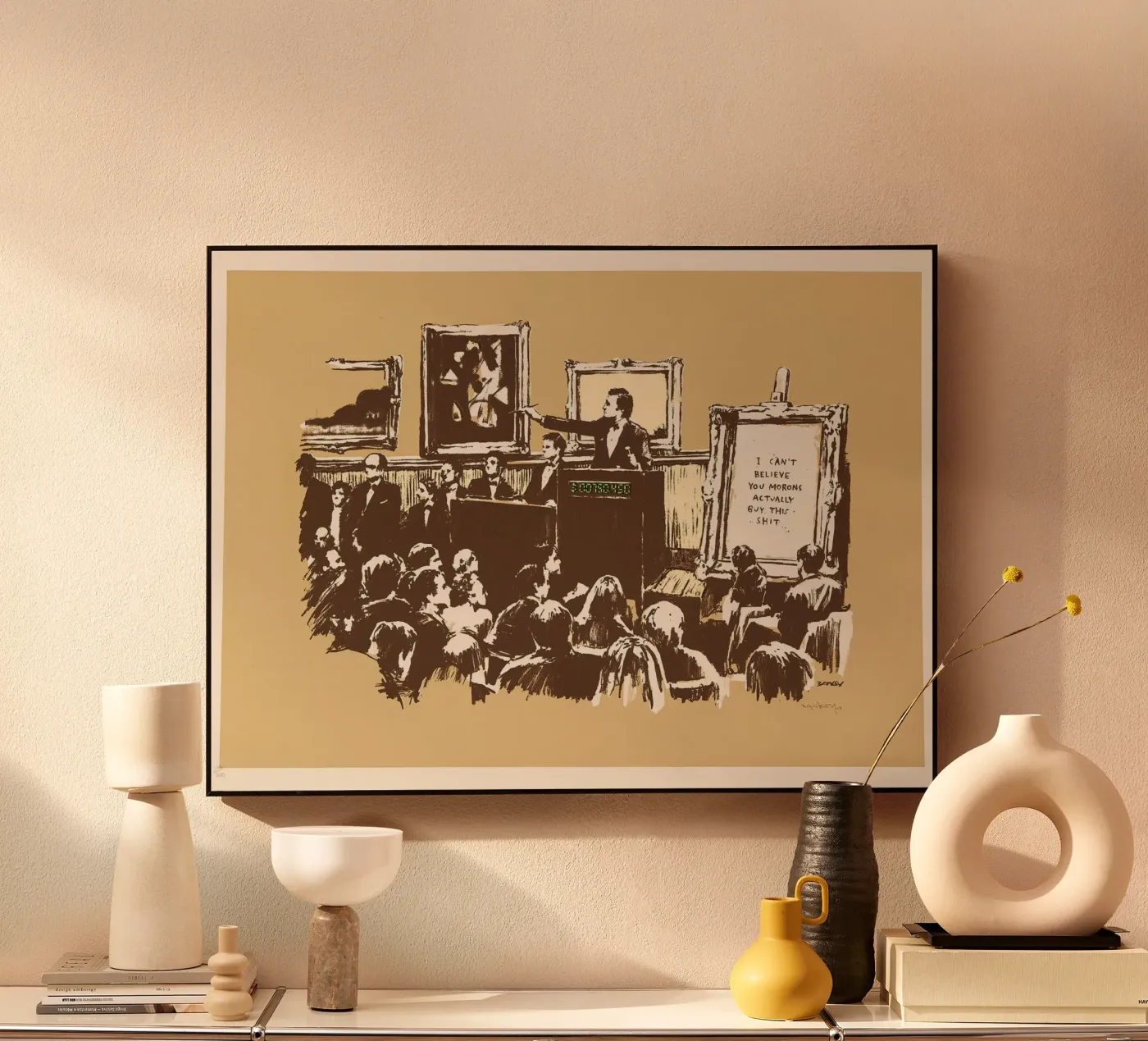 Morons forex plate by Harmony Gallery