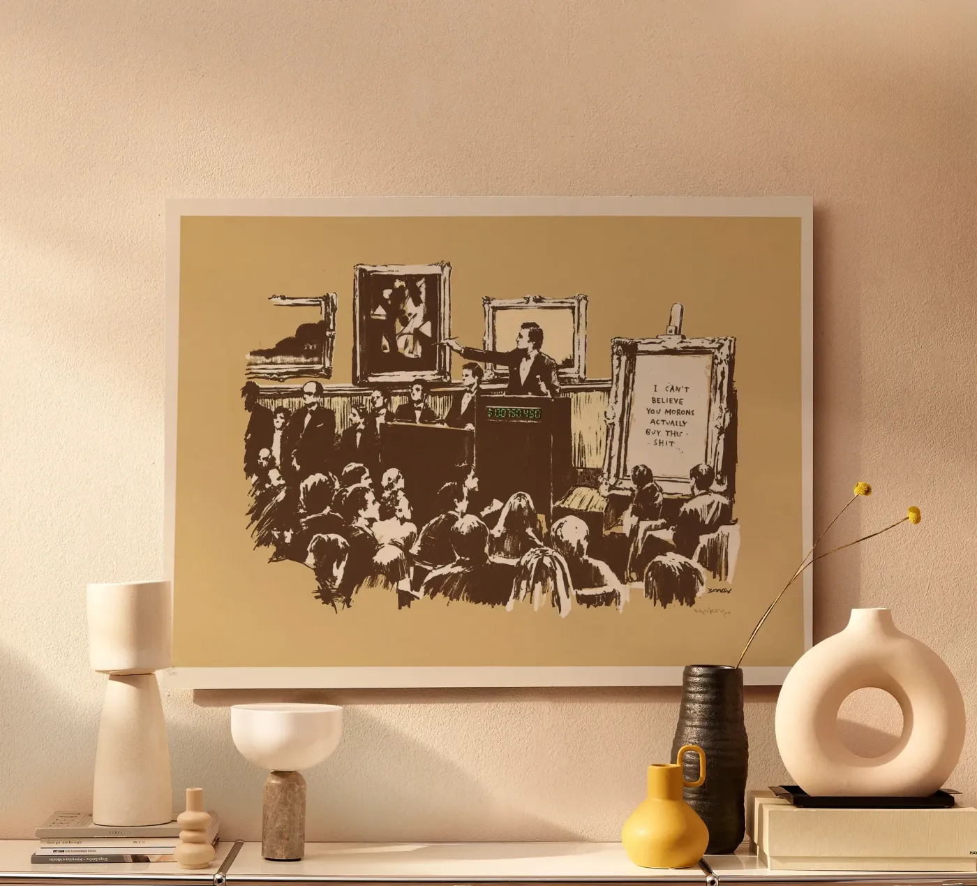 Morons forex plate by Harmony Gallery