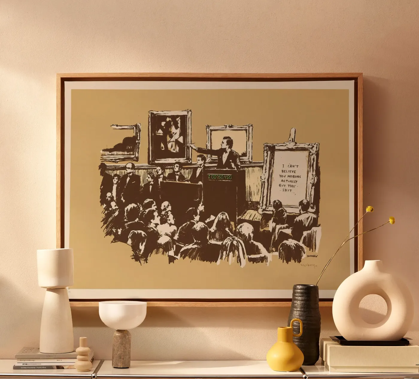 Morons canvas by Harmony Gallery