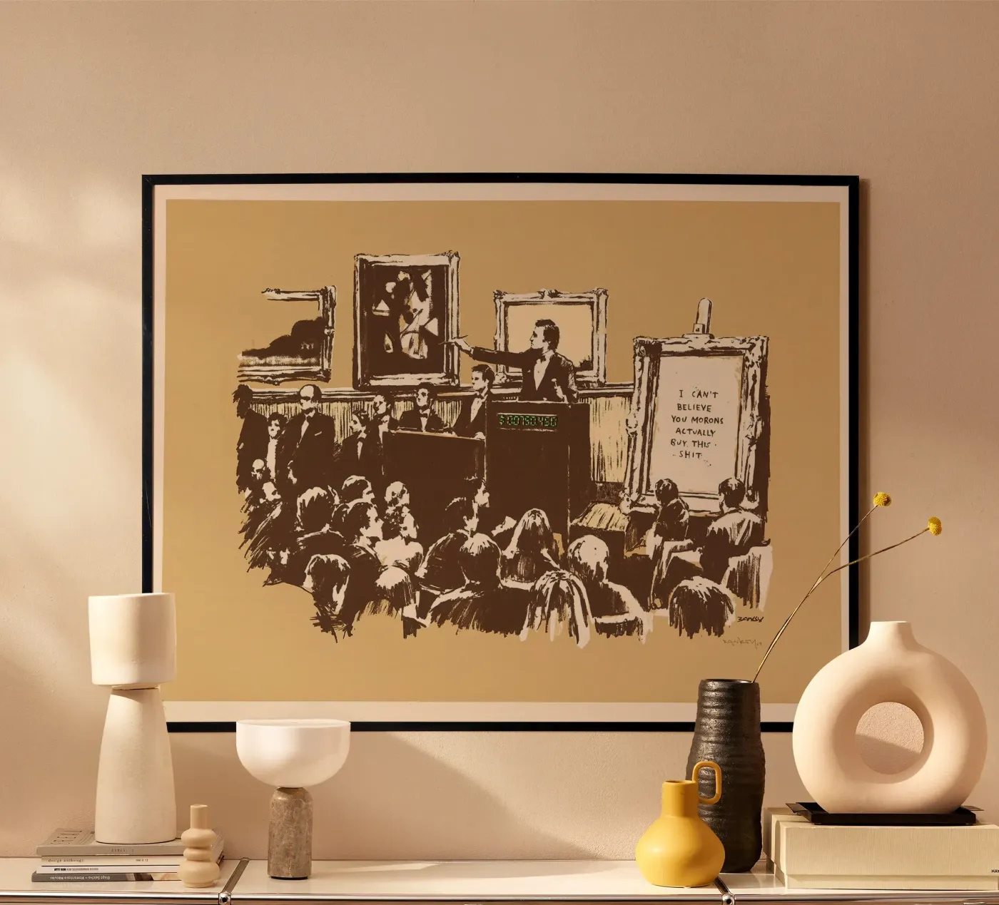 Morons poster by Harmony Gallery