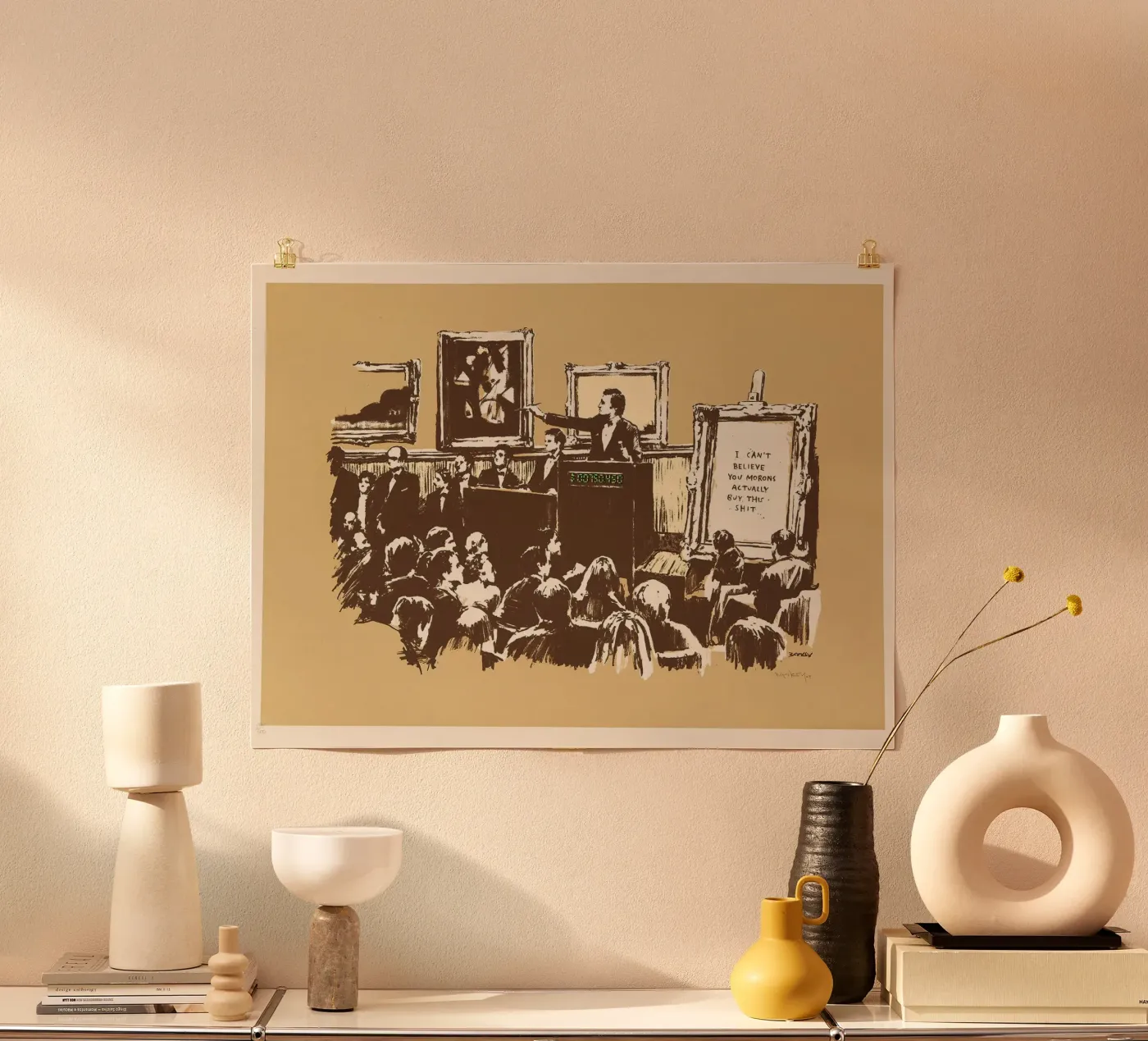 Morons poster by Harmony Gallery