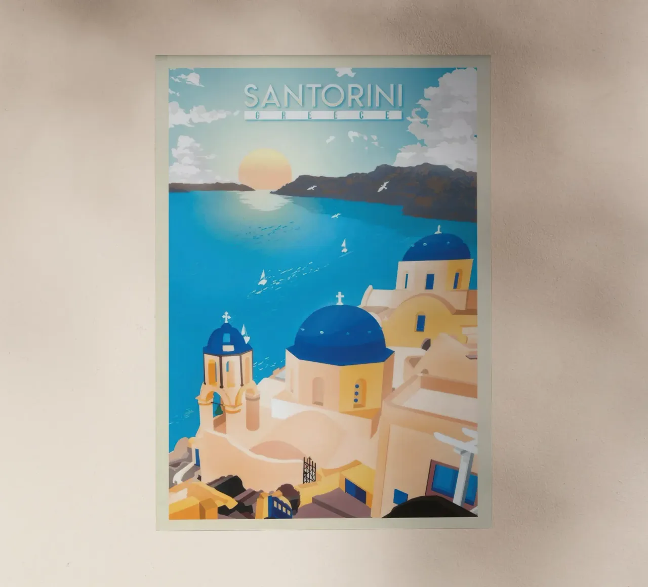 SANTORINI pellicola backlit da TRaveler