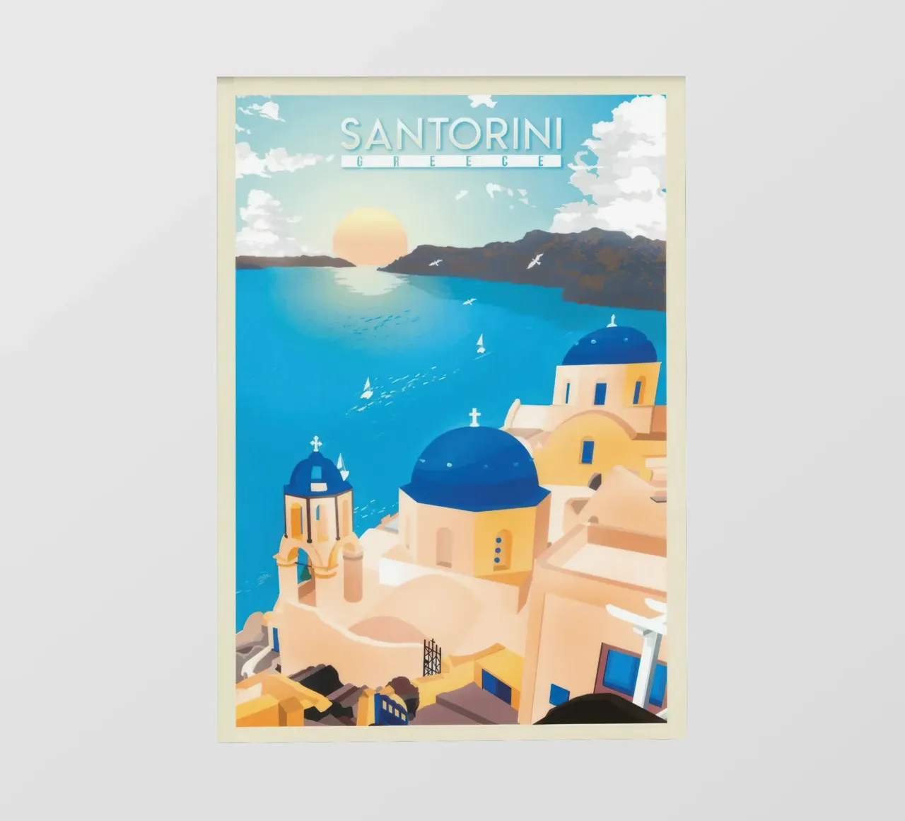SANTORINI telo in pvc da TRaveler