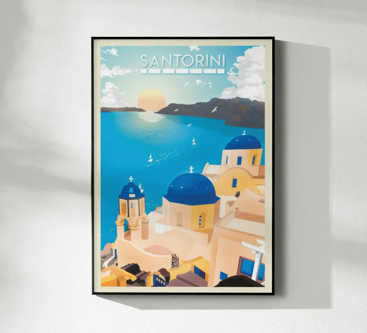 SANTORINI plexiglass da TRaveler