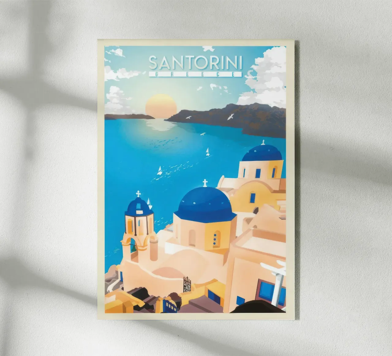 SANTORINI plexiglass da TRaveler